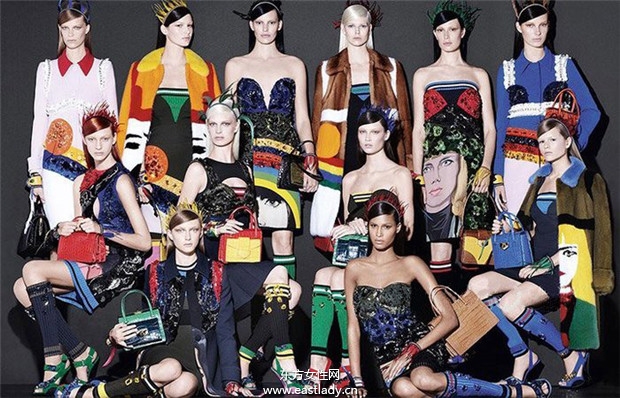 普拉達(Prada)2014春夏女裝廣告大片