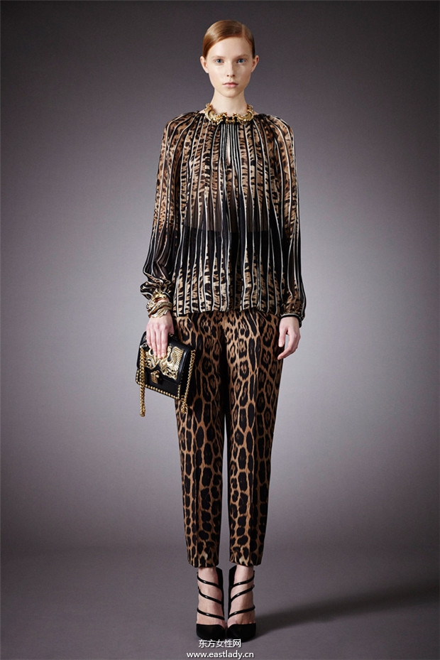 Roberto Cavalli 2014早秋流行女裝時(shí)尚大片