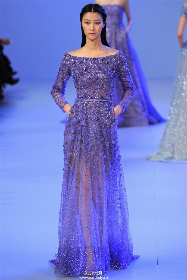 Elie Saab 2014巴黎春夏高級定制時裝秀