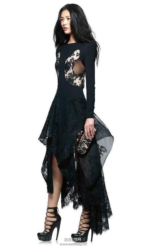 Alexander Mcqueen 2014秋冬女裝流行大片