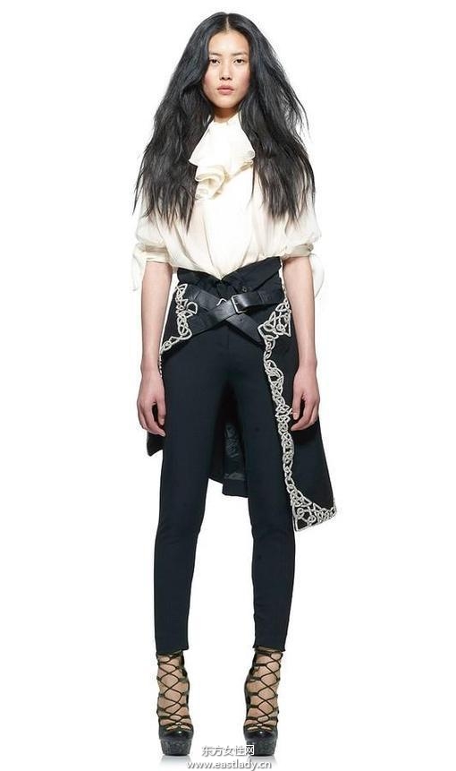 Alexander Mcqueen 2014秋冬女裝流行大片