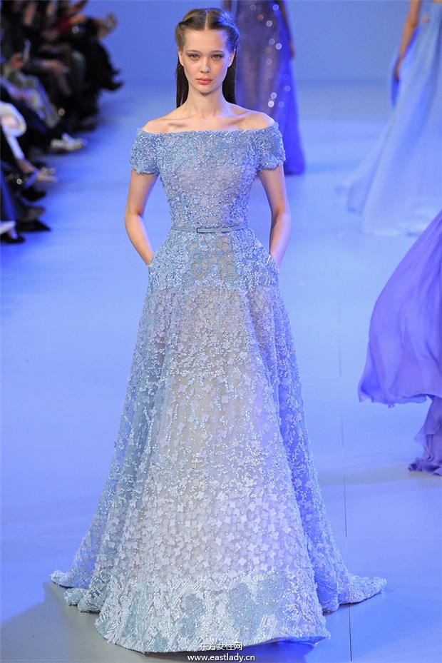 Elie Saab 2014巴黎春夏高級定制時裝秀