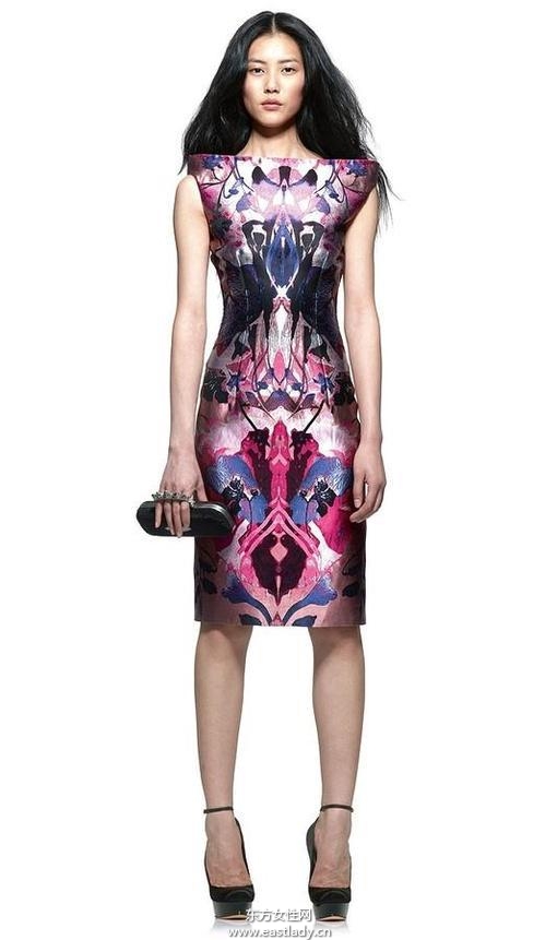 Alexander Mcqueen 2014秋冬女裝流行大片