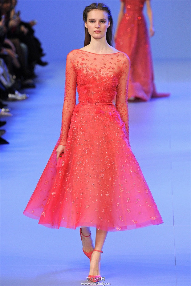 Elie Saab 2014巴黎春夏高級定制時裝秀
