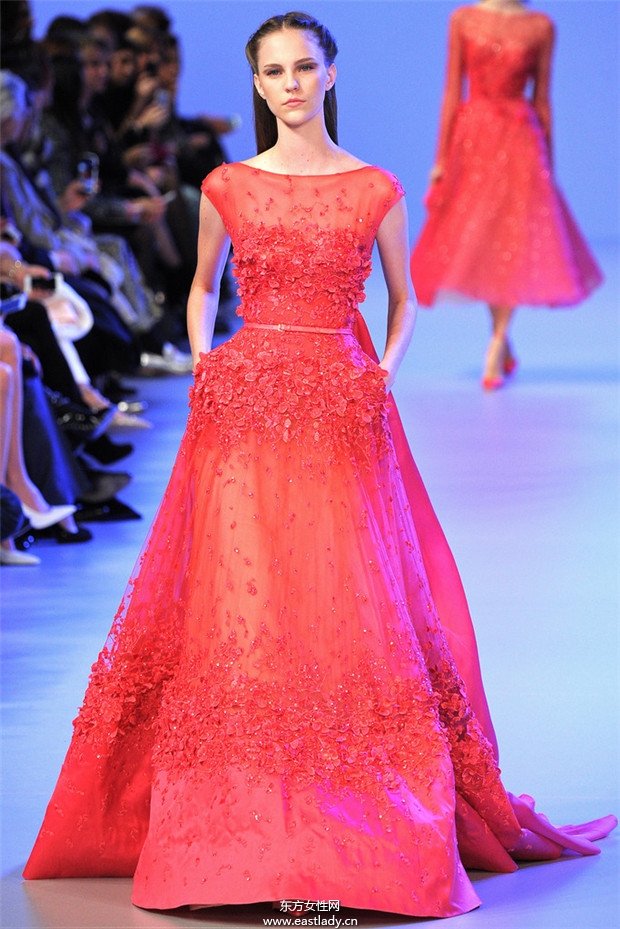 Elie Saab 2014巴黎春夏高級定制時裝秀
