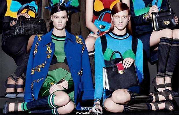 普拉達(dá)(Prada)2014春夏女裝廣告大片