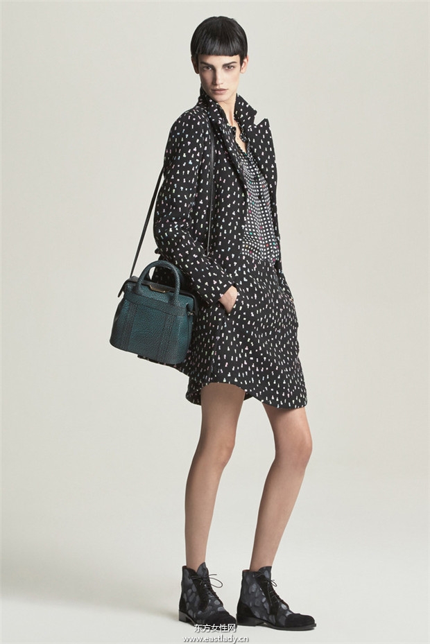 Emporio Armani 2014早秋女裝流行服飾時尚大片