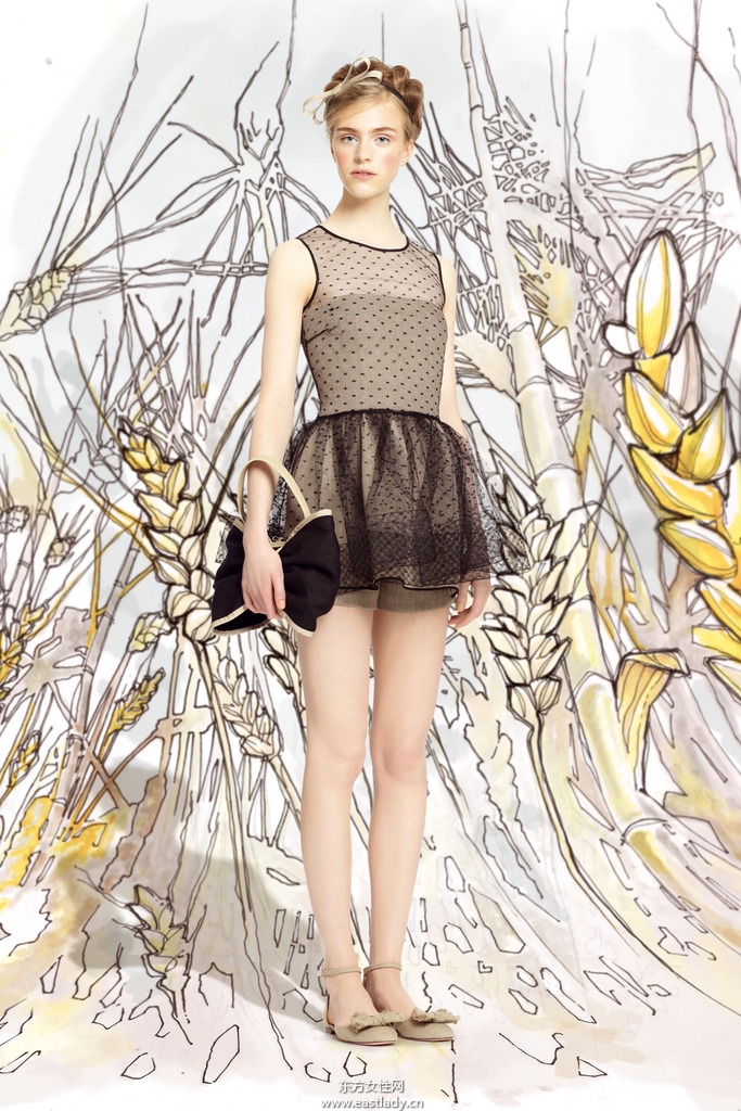 Red Valentino 2014春夏流行服飾時(shí)尚大片