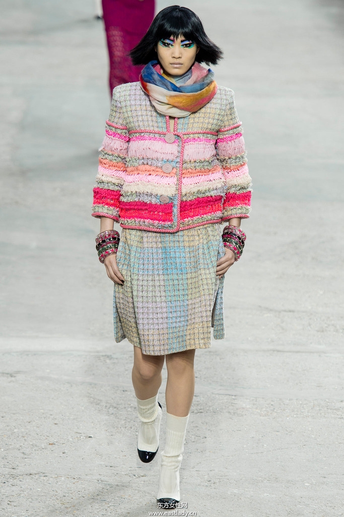 Chanel（香奈兒）巴黎2014春夏流行服飾時(shí)尚大片
