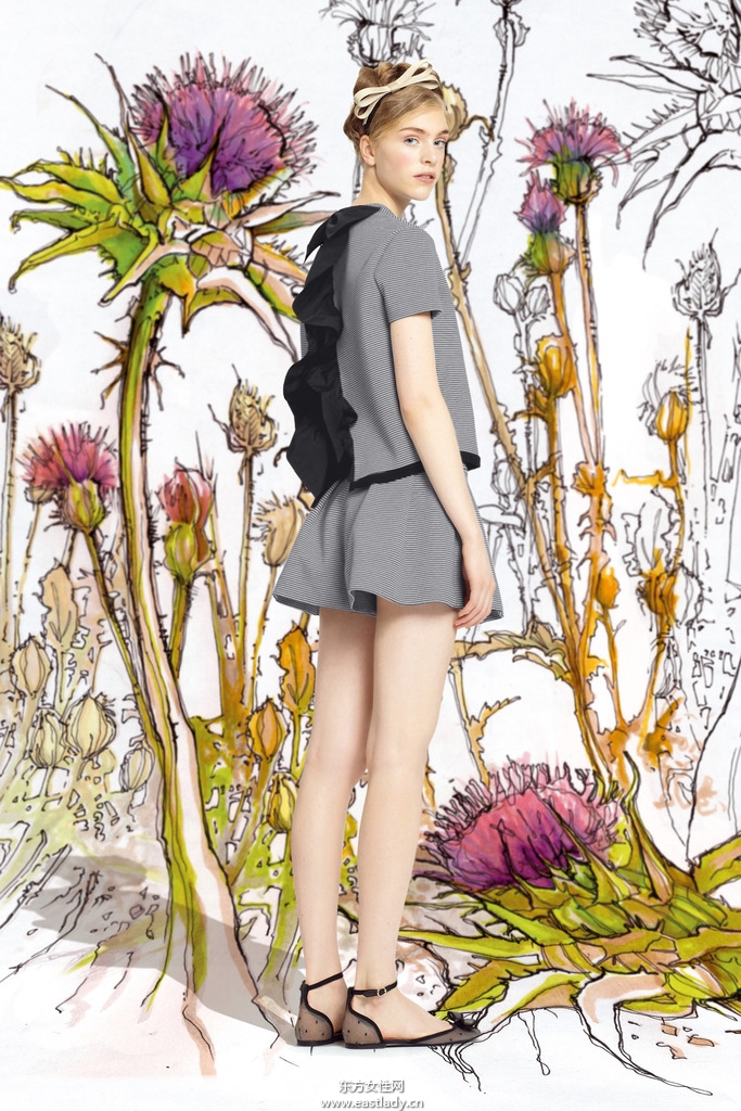 Red Valentino 2014春夏流行服飾時(shí)尚大片