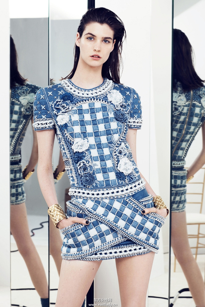Balmain 2014早春流行服飾時尚大片