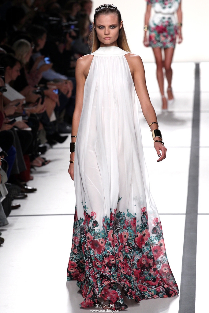 Elie Saab 2014春夏流行服飾時(shí)尚大片