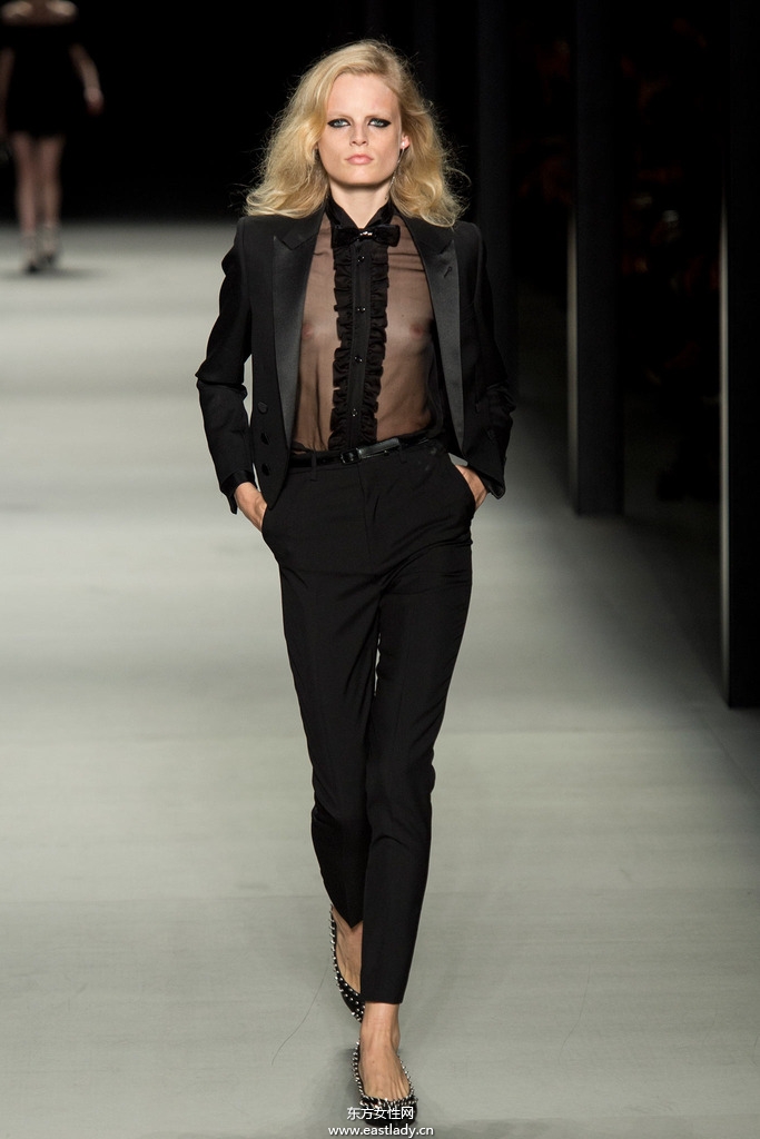 Saint Laurent（圣羅蘭）2014春夏流行服飾時尚大片
