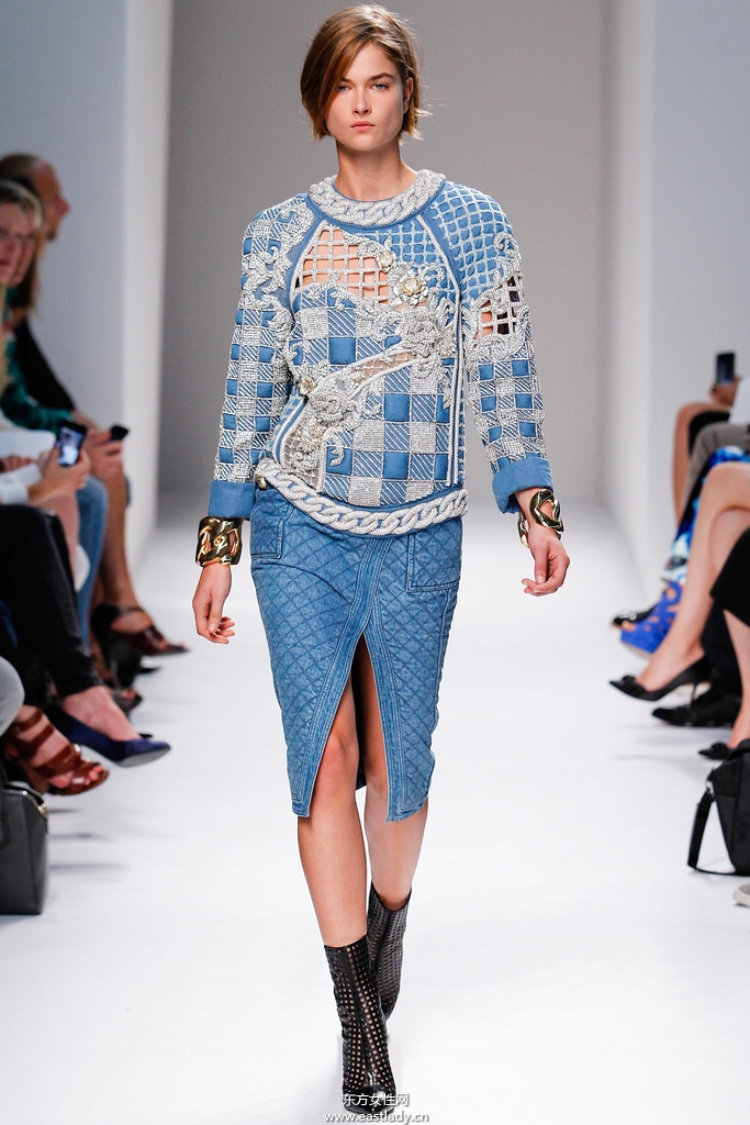 Balmain(巴爾曼)2014春夏流行服飾時尚大片