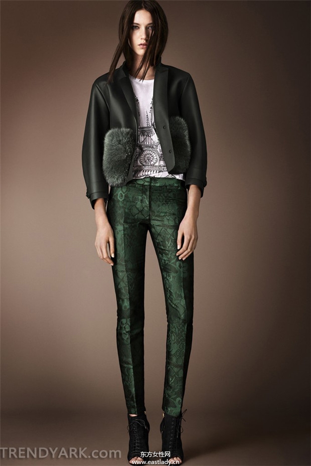 Burberry Prorsum 2014秋冬流行服飾時(shí)尚大片