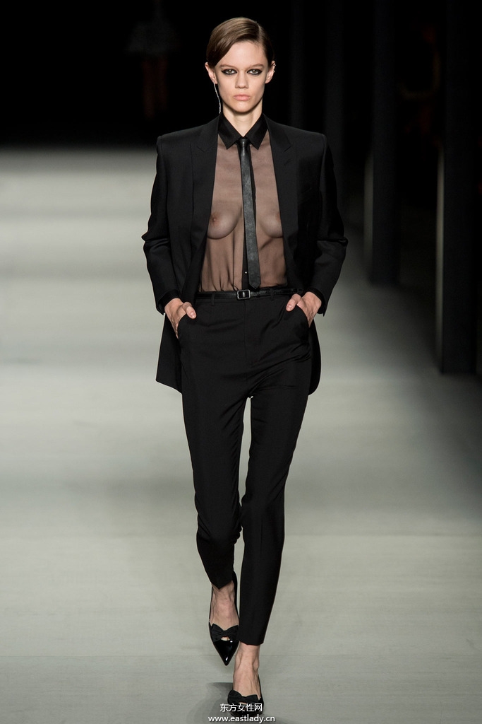 Saint Laurent（圣羅蘭）2014春夏流行服飾時尚大片