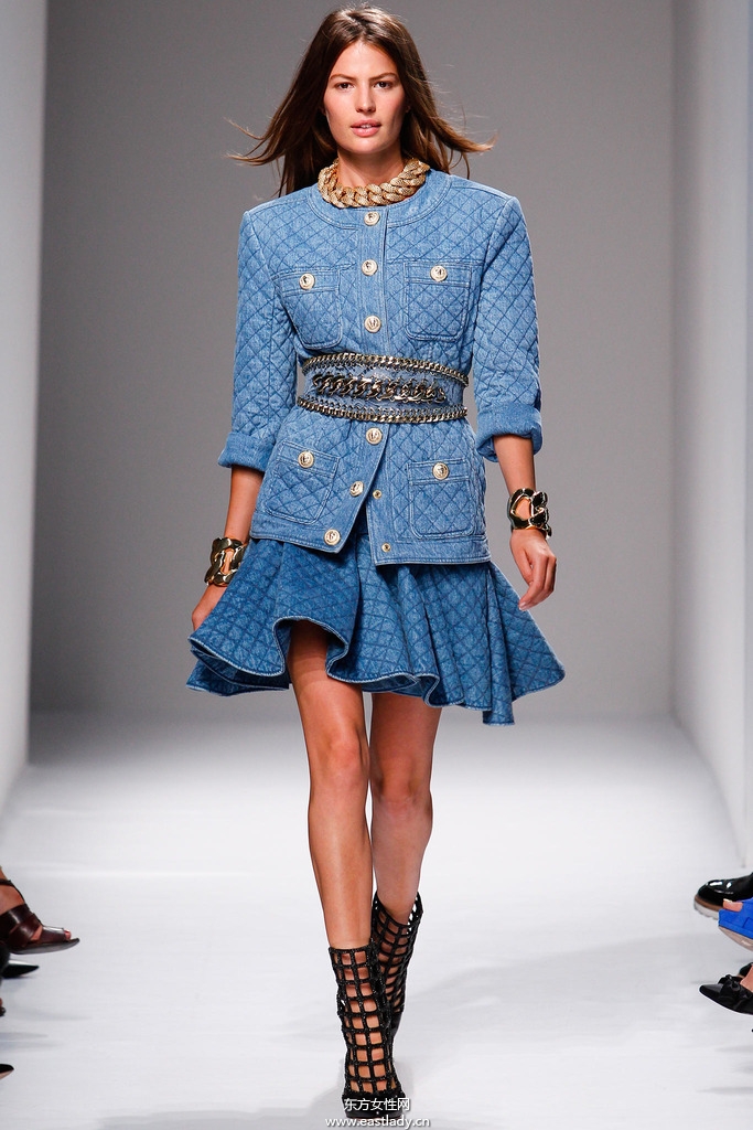 Balmain(巴爾曼)2014春夏流行服飾時尚大片