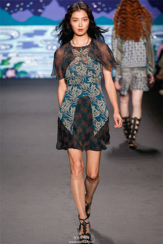 Anna Sui 2014春夏流行服飾時尚大片