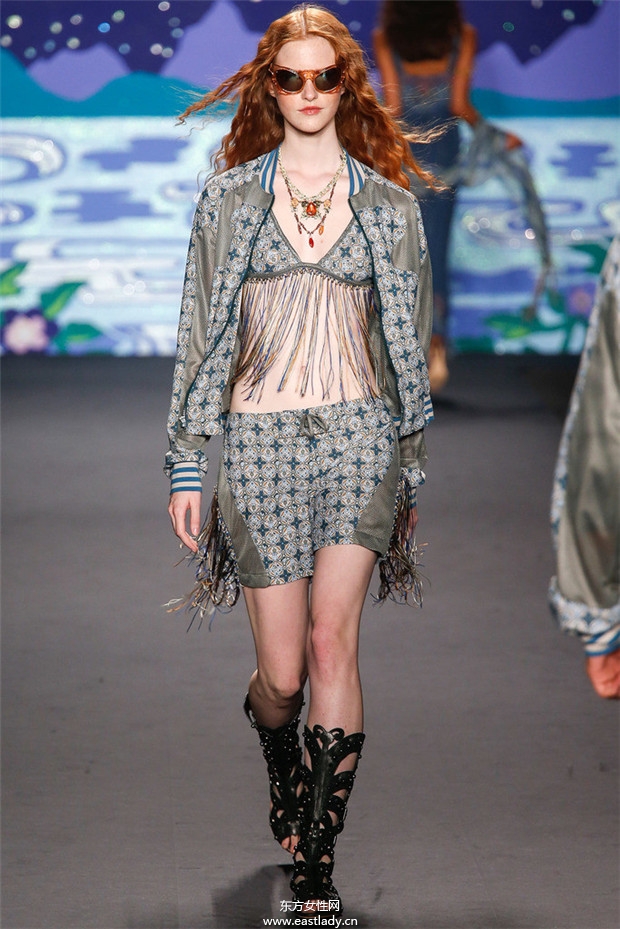 Anna Sui 2014春夏流行服飾時尚大片