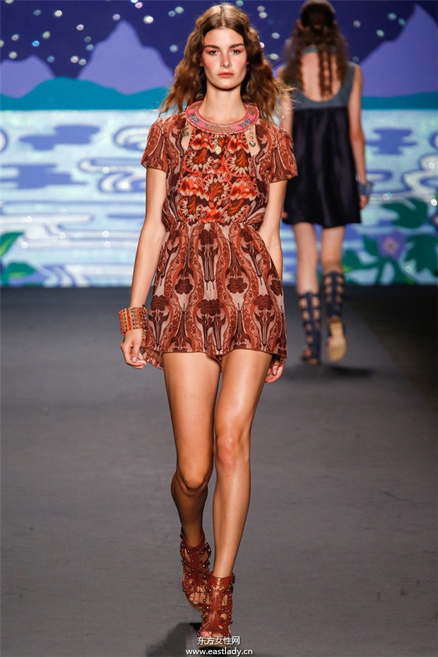 Anna Sui 2014春夏流行服飾時尚大片