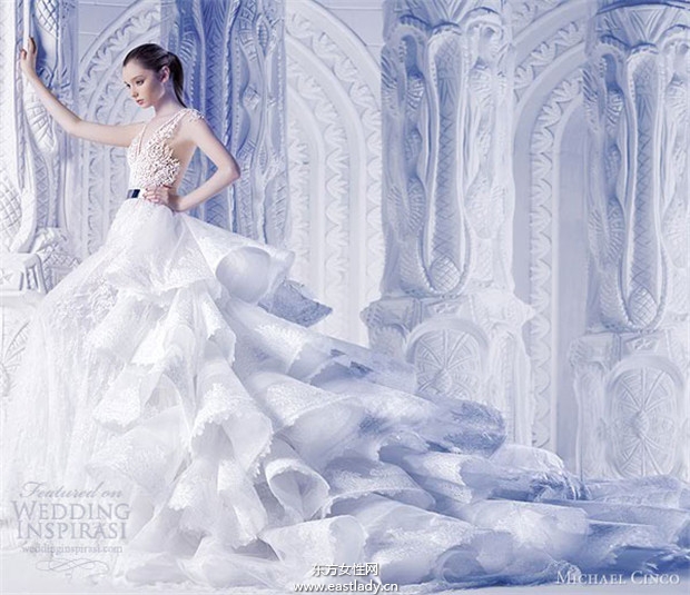 Michael Cinco 2013新款婚紗禮服系列