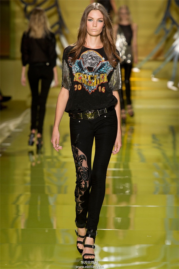Versace（范思哲）2014春夏米蘭時(shí)裝周服裝秀