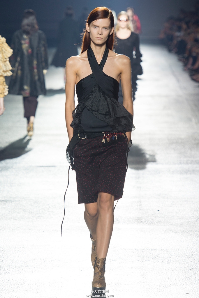 Dries Van Noten巴黎時裝周2014春夏流行服飾時尚大片