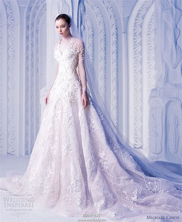 Michael Cinco 2013新款婚紗禮服系列