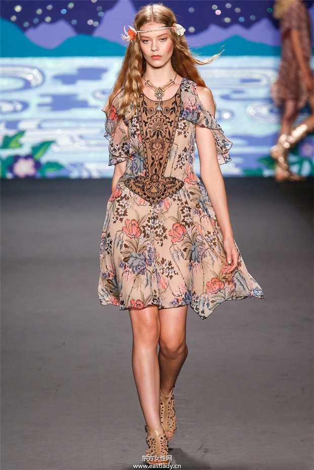 Anna Sui 2014春夏流行服飾時尚大片