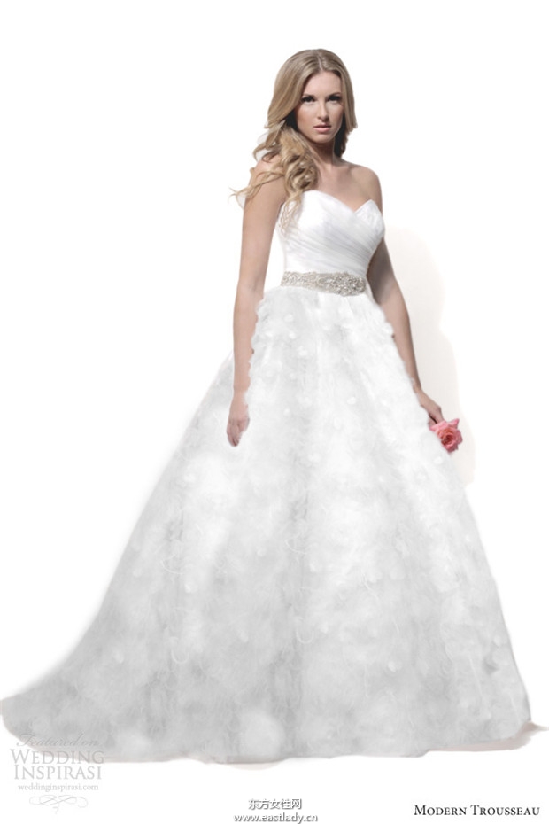 Modern Trousseau 2014春夏婚紗禮服系列欣賞(圖片)