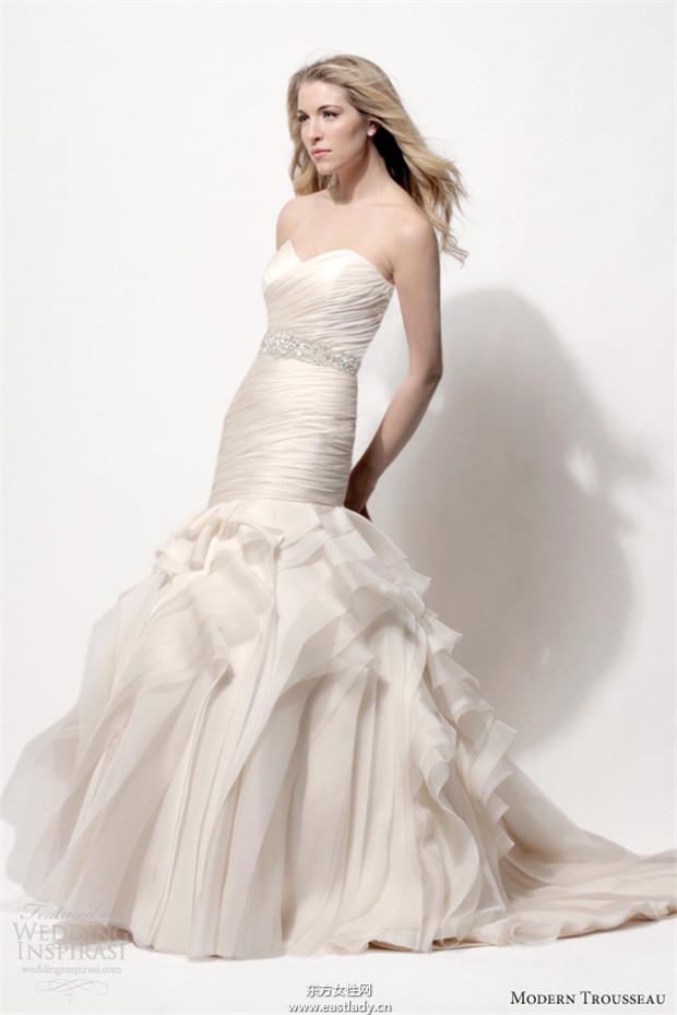 Modern Trousseau 2014春夏婚紗禮服系列欣賞(圖片)