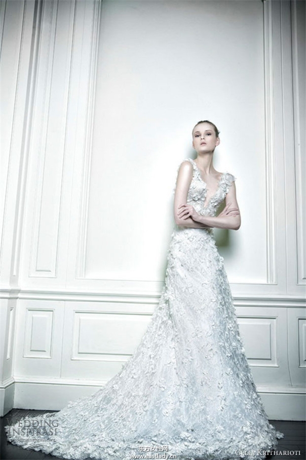 Celia Kritharioti 2013秋冬新款婚紗禮服系列