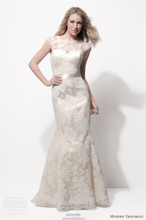 Modern Trousseau 2014春夏婚紗禮服系列欣賞(圖片)