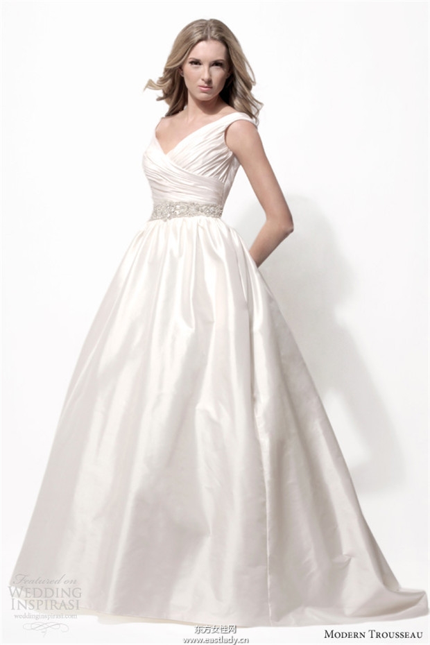 Modern Trousseau 2014春夏婚紗禮服系列欣賞(圖片)