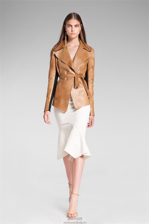 Donna Karan 2014服裝早春度假系列鑒賞