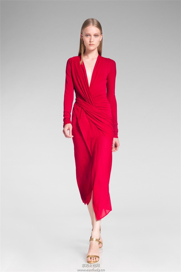 Donna Karan 2014服裝早春度假系列鑒賞