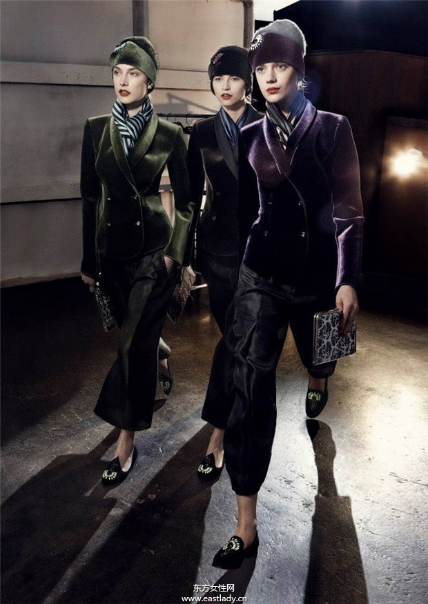 Emporio Armani 2013秋冬服裝時尚大片