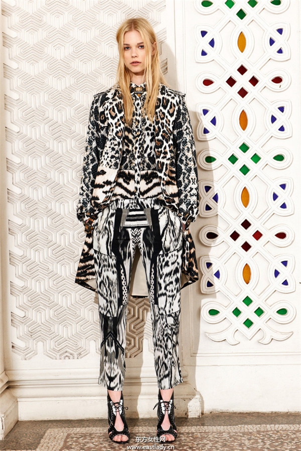 Roberto Cavalli(羅伯特·卡沃利)2014服裝度假系列鑒賞