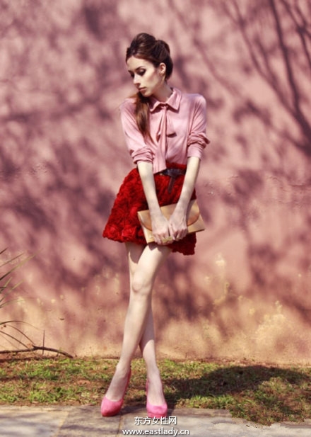 服裝混搭季體會個性和完美感覺