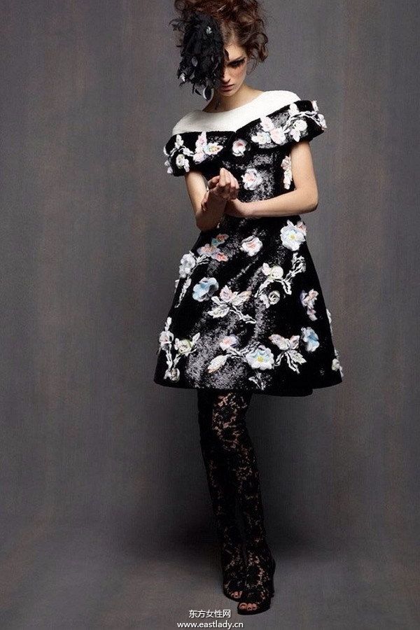 香奈兒2013春夏服裝高級(jí)定制大片