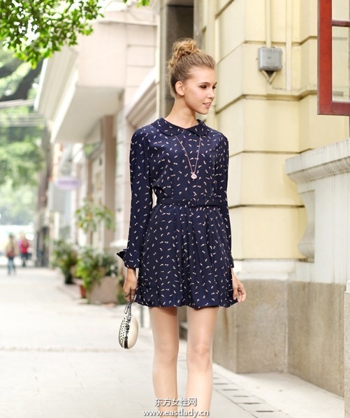 初春時尚連衣裙甜美溫婉精致出彩