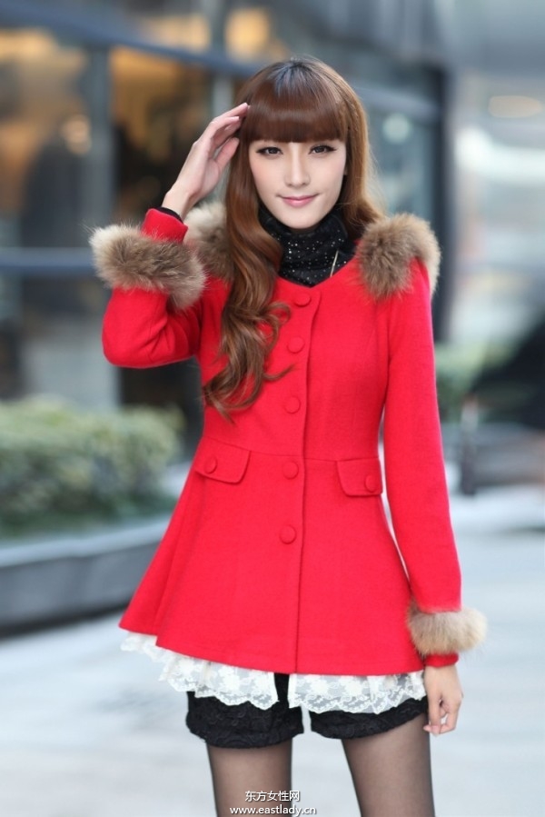 修身時(shí)尚毛呢外套詮釋美麗與時(shí)尚