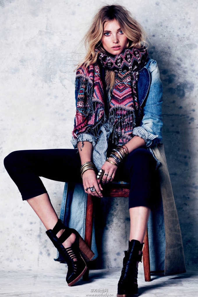 Free People 2013年2月女裝lookbook
