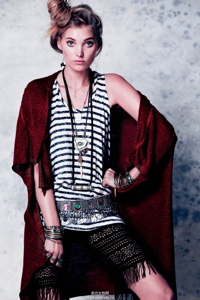 Free People 2013年2月女裝lookbook
