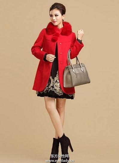 穿紅衣裝喜迎過(guò)大節(jié)