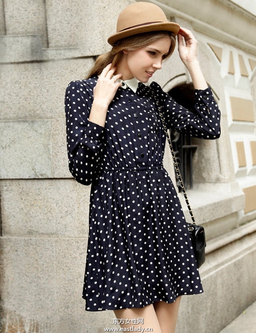 初春時(shí)尚連衣裙甜美溫婉精致出彩