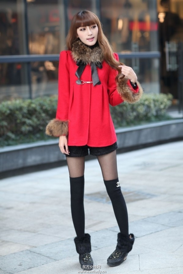 修身時(shí)尚毛呢外套詮釋美麗與時(shí)尚