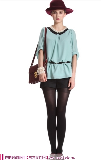 游走時(shí)尚邊緣 雪紡襯衫今夏唱主角