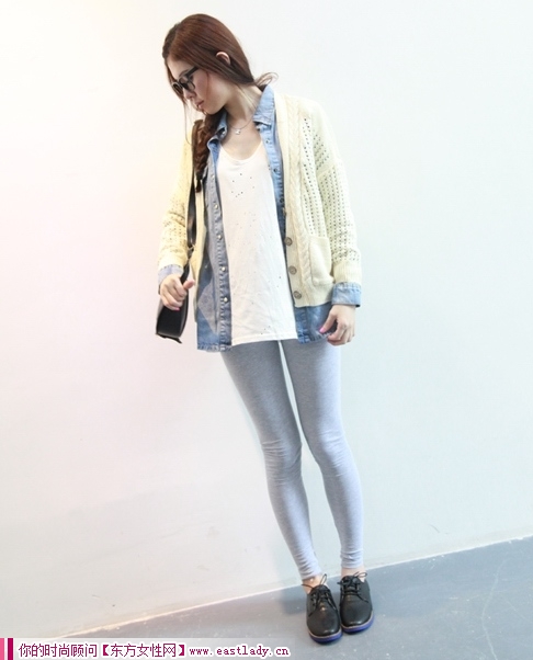 輕松搭配 鏤空長袖針織衫旋風(fēng)來襲