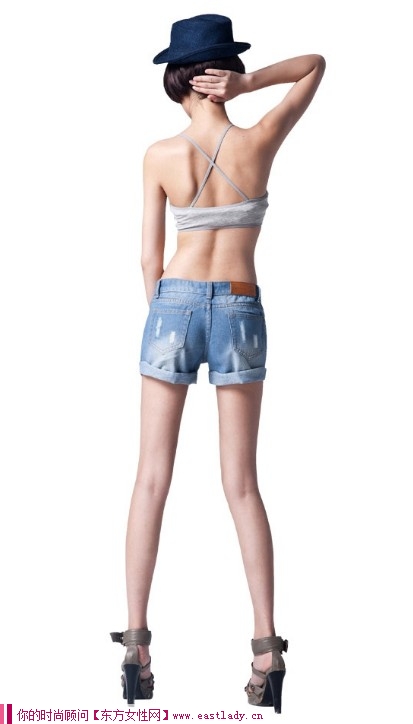 破洞卷邊牛仔短褲 給你不一樣的夏日短褲